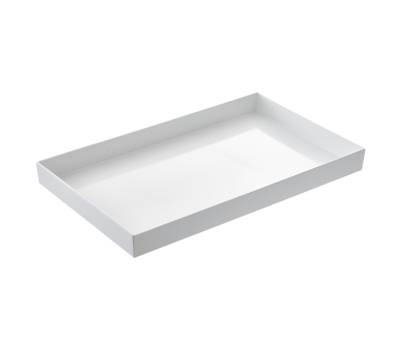 Vassoio Venezia - 53 x 16,2 x 6 cm - melamina - bianco - Leone - T8451 - 8024112017376 - DMwebShop