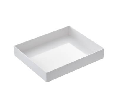 Vassoio Venezia - 32,5 x 26,5 x 6 cm - melamina - bianco - Leone - T8453 - 8024112017390 - DMwebShop