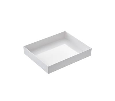 Vassoio Venezia - 32,5 x 26,5 x 6 cm - melamina - bianco - Leone - T8453 - 8024112017390 - DMwebShop