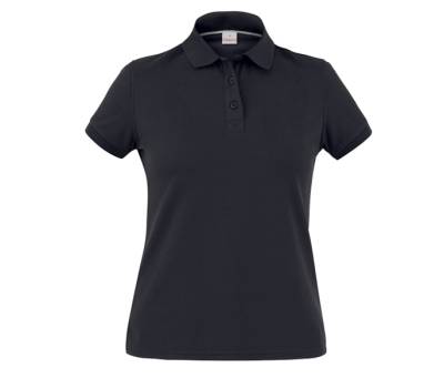 Polo donna Susan - taglia L - PA - nero - Giblor's - Q2L00268-U32-L - 8010338181823 - DMwebShop