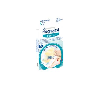 Cerotto idrocolloidale per vesciche - PU traspirante - Megaplast - conf. 5 pezzi - Pvs - CER365 - 8017990130503 - DMwebShop