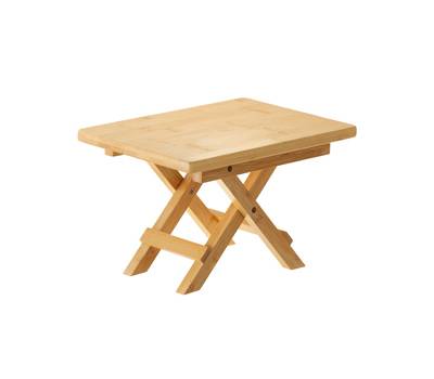Stand richiudibile - 30 x 20 x18 cm - bamboo - colore naturale - Leone - S0134 - 8024112018076 - DMwebShop