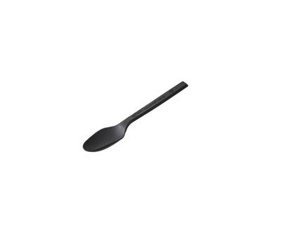 Cucchiaino monouso in CPLA - 10 cm - nero - conf. 100 pezzi - Leone - Q2043.Z - 8024112017055 - DMwebShop