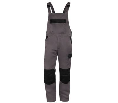 Salopette da lavoro M1SA2 - taglia L - twill-poliestere-cotone - grigio - Deltaplus - M1SA2GRGT - 3295249289522 - DMwebShop