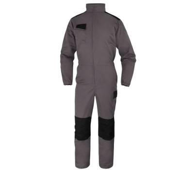 Tuta da lavoro M1CO2 - taglia XL - twill-poliestere-cotone - grigio - Deltaplus - M1CO2GRXG - 3295249289737 - DMwebShop