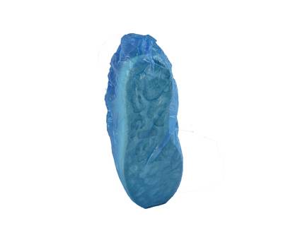 Sovrascarpe monouso - taglia unica - CPE goffrato - azzurro - conf. 100 pezzi - Worker - GA600.16.02 - 8057714900104 - DMwebShop