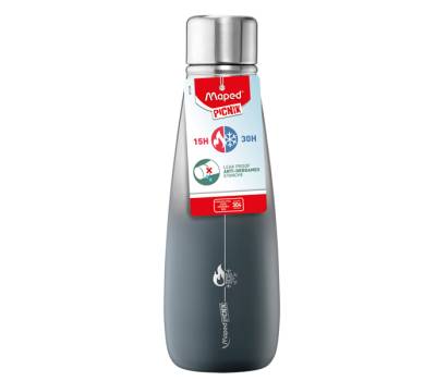 Borraccia Thermos Concept Adult - 500 ml - tritan - grigio - Maped Picnik - 871105 - 3154148711056 - DMwebShop
