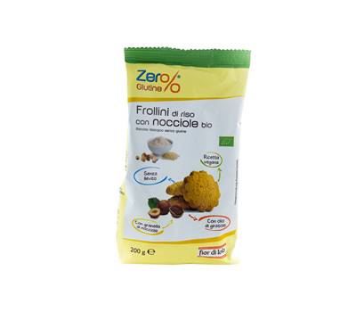 Frollini - con nocciole - 200 gr - conf. 9 pezzi - Zer%glutine - 35798 - 8016323045088 - DMwebShop