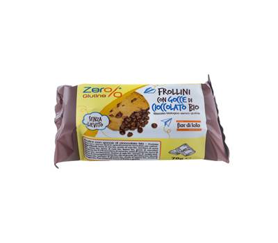 Frollini - con gocce di cioccolato - monoporzione da 70 gr - conf. 12 pezzi - Zer%glutine - 38887 - 8016323007253 - DMwebShop