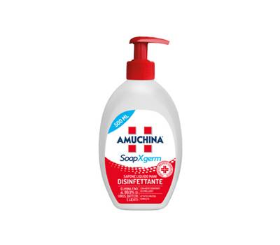 Sapone liquido disinfettante mani SoapXgerm - 500 ml - Amuchina Professional - 419847 - 8000036028339 - DMwebShop