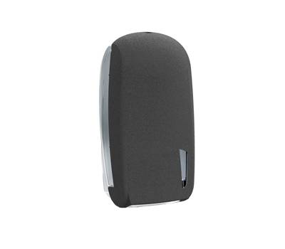 Dispenser per carta igienica interfogliata Skin - piegata a V e Z - 32,8 x 13,5 x 16,5 cm - 550-450 fogli - pietra - Mar Plast - A90910PO - 8020090108037 - DMwebShop