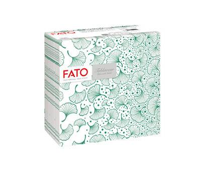 Tovagliolo linea AirLaid - carta - 40 x 40 cm - biloba-verde foresta - conf. 50 pezzi - Fato - 88453800 - 8000664845384 - DMwebShop