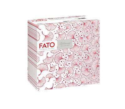 Tovagliolo linea AirLaid - carta - 40 x 40 cm - biloba-bordeaux - conf. 50 pezzi - Fato - 88453700 - 8000664845377 - DMwebShop