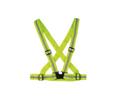 Bretella alta visibilita' Cross Belt - regolabile - taglia unica - giallo fluo - Wowow - 110355 - 5420071104707 - DMwebShop