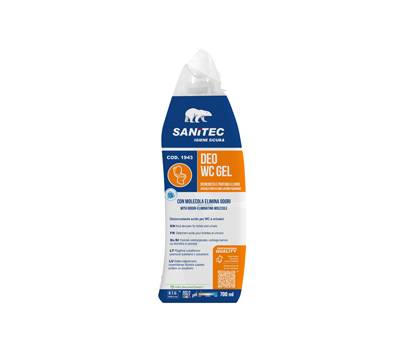 Detergente disincrostante Deo WC gel - eliminaodori - 700 ml - Sanitec - 1943 - 8050999570673 - DMwebShop