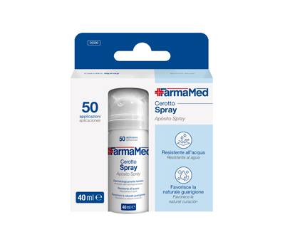 Cerotto Spray - 40 ml - Protezione Rapida e Invisibile - Farmamed - 06-0027 - 8023766053907 - DMwebShop