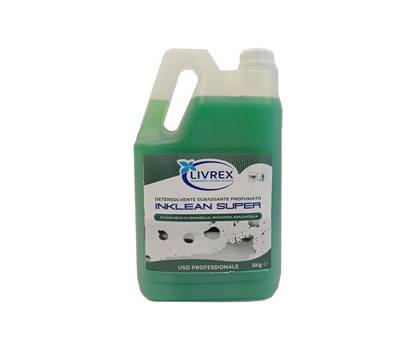 Detergente sgrassatore Inklean Super - menta - 5 kg - Livrex - LX3062 - 8053736060680 - DMwebShop
