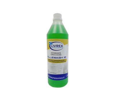 Detergente Ellewash 12 per piatti - 1L - limone - Livrex - LX4010 - 8053736060611 - DMwebShop