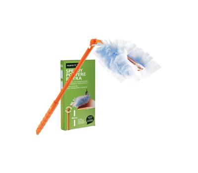 Piumino Speedy polvere - manico allungabile + 2 ricambi - Perfetto - 12841 - 8052474128416 - DMwebShop
