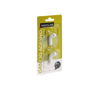 Gancio adesivo - mod.R - conf. 2 pezzi - Perfetto - 16952 - 8052474169525 - DMwebShop