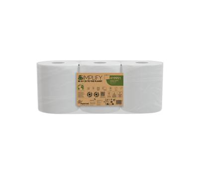Asciugamani in rotolo Autocut Simplify 19,6 cm x 130 mt diametro 18,5 cm - 21056