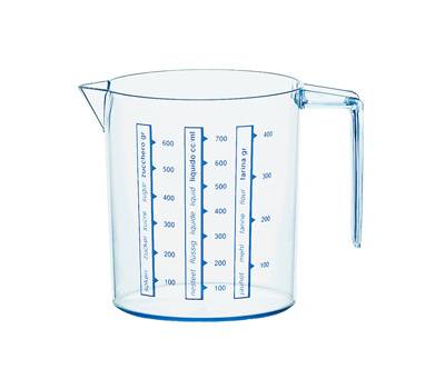 Brocca graduata 0,75 lt trasparente - 18103