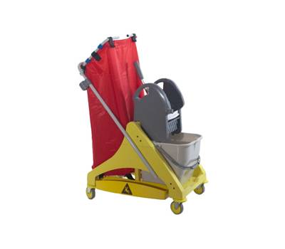 Carrello per pulizie QO Kart Multi salvaspazio 50 lt 42 x 81 x 108 cm Taxon 43030 RO - 20320