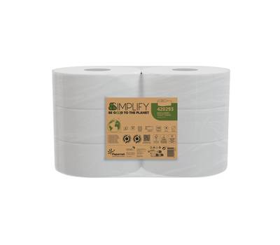 Carta igienica MaxiJumbo Simplify 2 veli 15 gr goffratura micro 1305 strappi - 21022