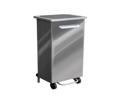 Contenitore a pedale Gastro 90 lt acciaio lucido - 20189 Contenitore a pedale Gastro 90 lt acciaio lucido - 20189