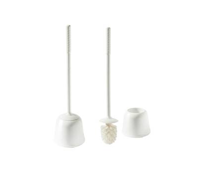 Portascopino Oronzo con manico extralungo 54 cm bianco - 20792 Portascopino Oronzo con manico extralungo 54 cm bianco - 20792