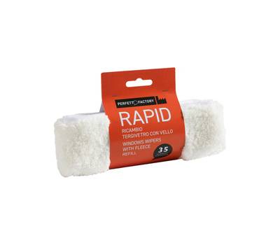 Ricambio tergivetro con vello Rapid - 20390