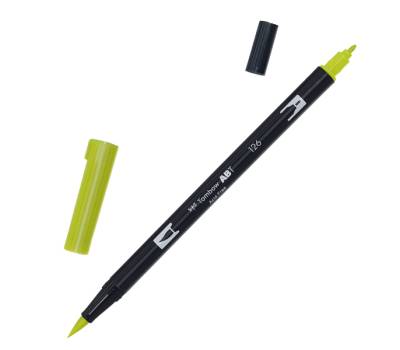Pennarello Dual Brush 126 - light olive - conf. 6 pezzi - Tombow - PABT-126 - 4901991901238 - DMwebShop
