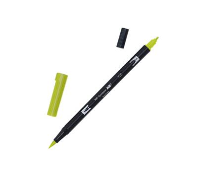Pennarello Dual Brush 126 - light olive - conf. 6 pezzi - Tombow - PABT-126 - 4901991901238 - DMwebShop