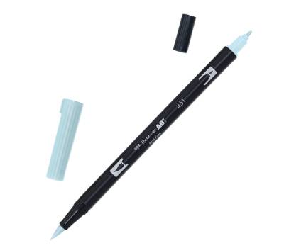 Pennarello Dual Brush 451 - sky blue - conf. 6 pezzi - Tombow - PABT-451 - 4901991901603 - DMwebShop