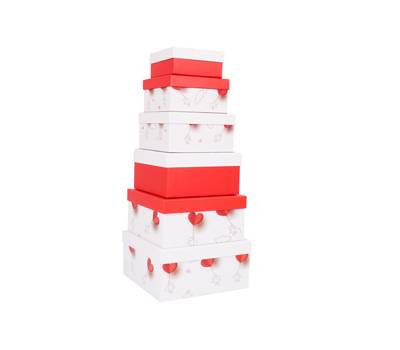 Set scatole regalo - dimensioni assortite - fantasia Charmed - conf. 6 pezzi - No Brand - HK-93 - 8699071183242 - DMwebShop