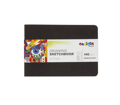 Album Sketchbook rilegato - A5 - 140 gr - 20 fogli - Plus - Carioca - 45222 - 8003511452223 - DMwebShop