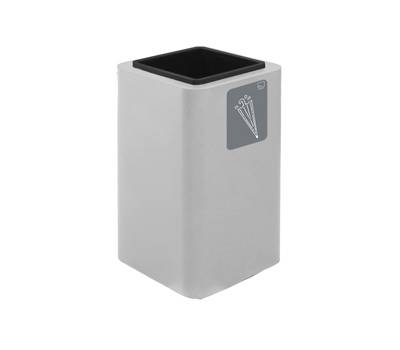 Portaombrelli Cubo - 38 x 38 x 65 cm - acciaio - bianco - Stilcasa - PU90F-B06 - 8033630048434 - DMwebShop