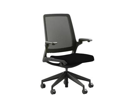 Poltrona semidirezionale Selfie - nero - Unisit - SFN/SN - DMwebShop