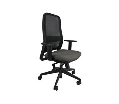 Poltrona semidirezionale Titan - nero - Unisit - TTN/BR2D/SN - DMwebShop