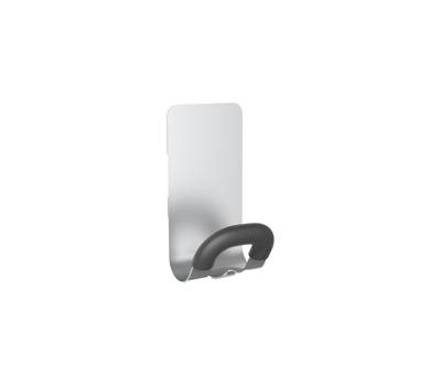 Appendiabiti magnetico - 7,4 x 6,8 x 14,3 cm - 1 posto - acciaio - Alba - PMMAG 2 - 3129710017133 - DMwebShop