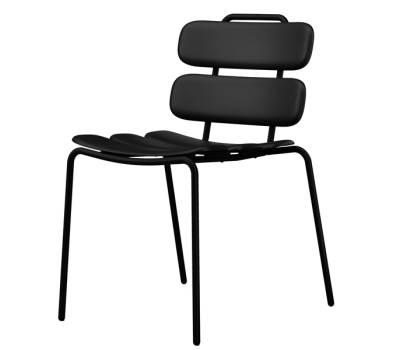 Seduta collettivita' Lemon - senza braccioli - nero - Unisit - LEM/nero - 8059513463064 - DMwebShop