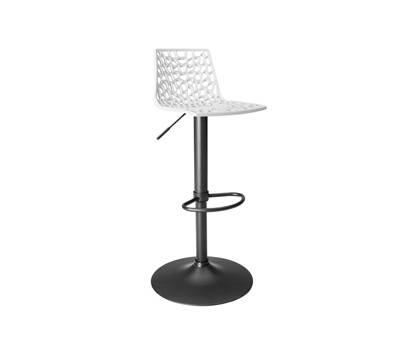 Sgabello Spider Gas - nero opaco-bianco - Grandsoleil - S2800BBNO - 8005465971980 - DMwebShop