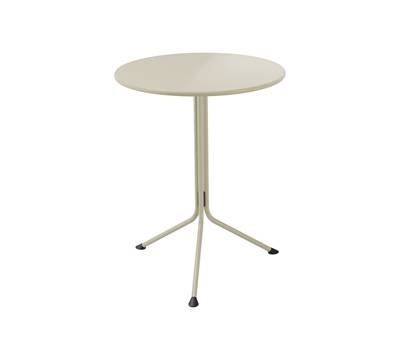 Tavolo basso ribaltabile tondo Lemon - 75 x 59 cm - avorio - Unisit - LETR7R/BI - DMwebShop