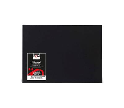 Tela pittura Classic - 18 x 24 cm - nero - Dom - 375/1824 - 8004957130829 - DMwebShop