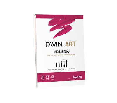 Album collato Mix Media - A4 - 250 gr - 20 fogli - Favini Art - A420994 - 8007057110289 - DMwebShop