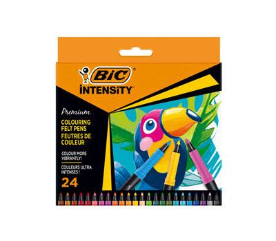 Pennarello Intensity Premium - colori assortiti - conf. 24 pezzi - 977892 Bic - 3086123655157 - DMwebShop