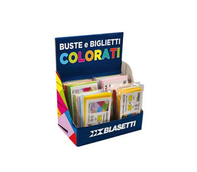 Buste e biglietti regalo - formati e colori assortiti - expo 25 conf. - Blasetti - 260 - 8007758012608 - DMwebShop Buste e biglietti regalo - formati e colori assortiti - expo 25 conf. - Blasetti - 260 - 8007758012608 - DMwebShop