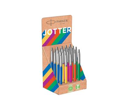 Penna a sfera Jotter Original Plastic - colori assortiti - expo 20 pezzi - Parker - 2190109 - 113026981901093 - DMwebShop