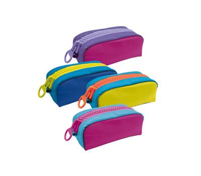 Taschetta Zippy Colors - 22 x 10 x 8 cm - PU - colori assortiti - conf. 12 pezzi - Lebez - 81529 - 8007509121429 - DMwebShop