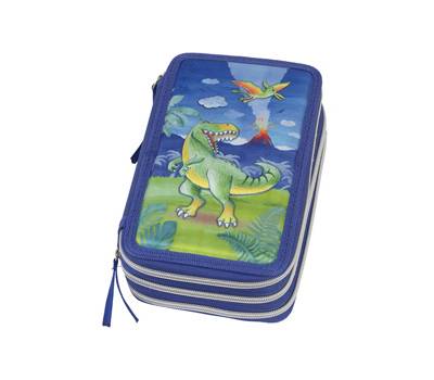 Astuccio 3 zip Dinosaur Edition - Faber Castell - 573041 - DMwebShop